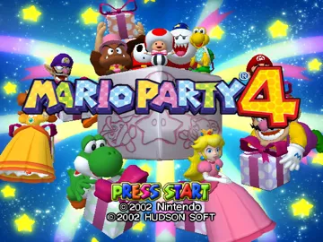 Mario Party 4 (v1 screen shot title